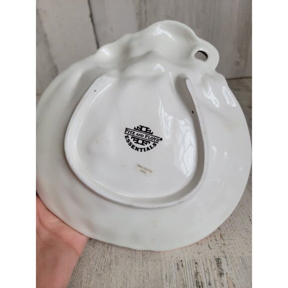 Fitz Floyd cat‎ pumpkin plate Halloween home decor classic - Picture 5 of 5